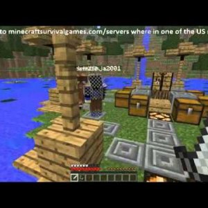 MCSG Hunger Games!!! Hidden Waterfall FTW