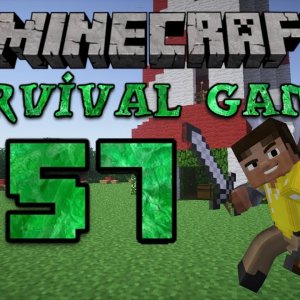 Minecraft Survival Games w/ CanadiansRule! EP 57: MOWING THE LAWN!
